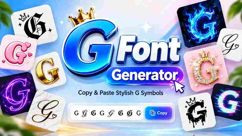 G Font Generator